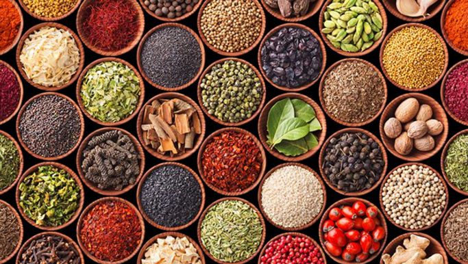 spices list with Hindi and English Meaning